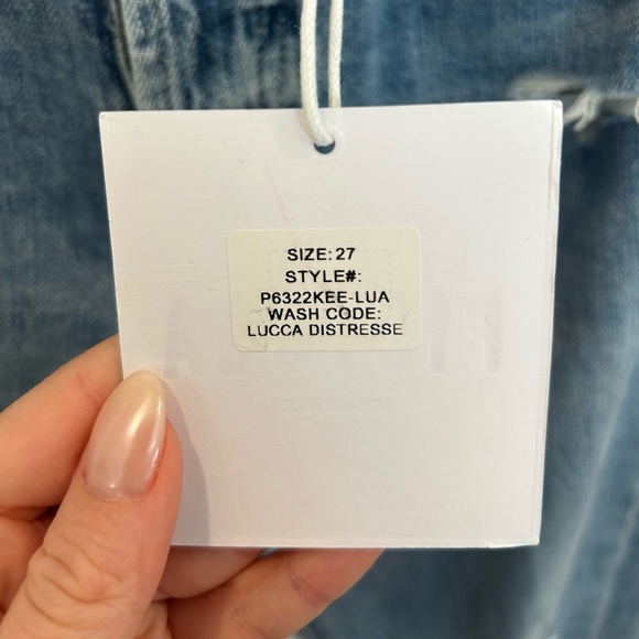 Pistola Cassie Super High Rise Straight Jeans NEW WITH TAGS Size 27 - Picture 5 of 5